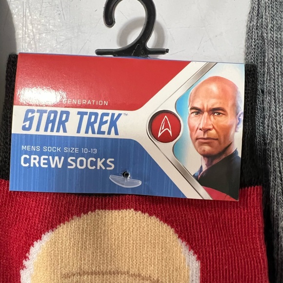 NWT Star Trek socks bundle of 4 pairs - Picture 3 of 6